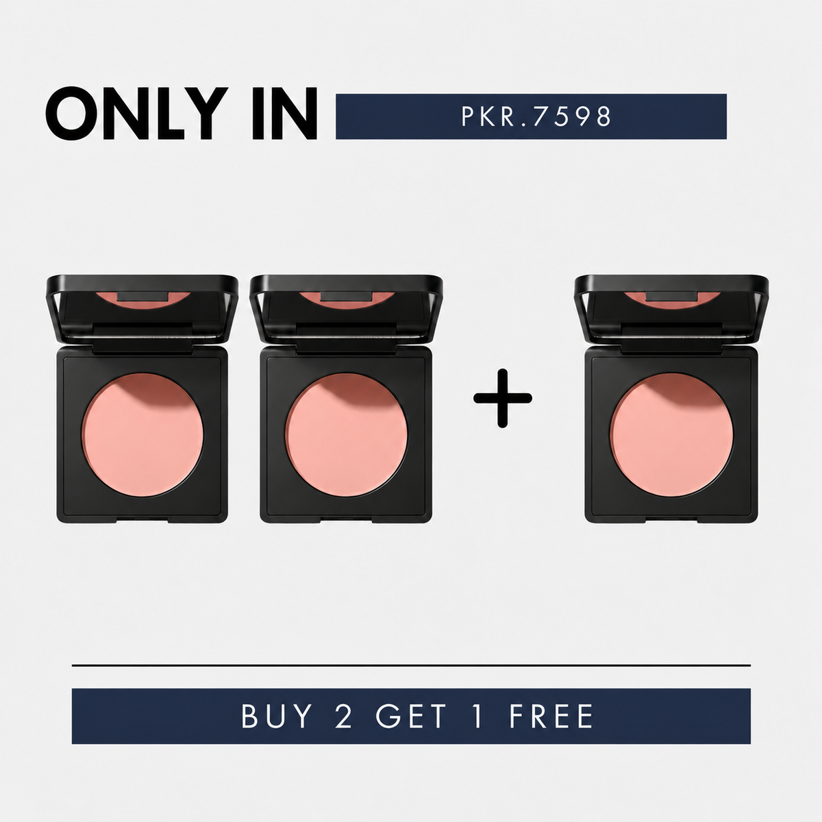 Buy 2 Get 1 Free: three Luminance Milano Under-Eye Brightener compacts, only in PKR 7,598
