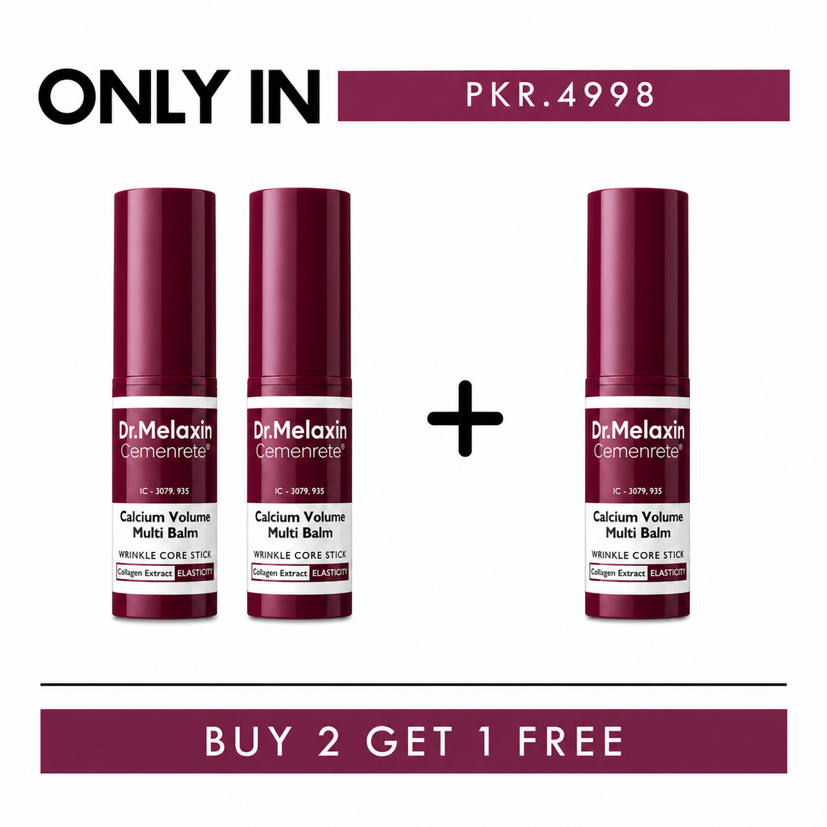 Dr. Melaxin Multi-Balm | Lift & Smooth (BUY 2 GET 1 FREE)