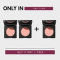 Three Luminance Milano Under-Eye Brightener compacts, Buy 2 Get 1 Free, on a grey background