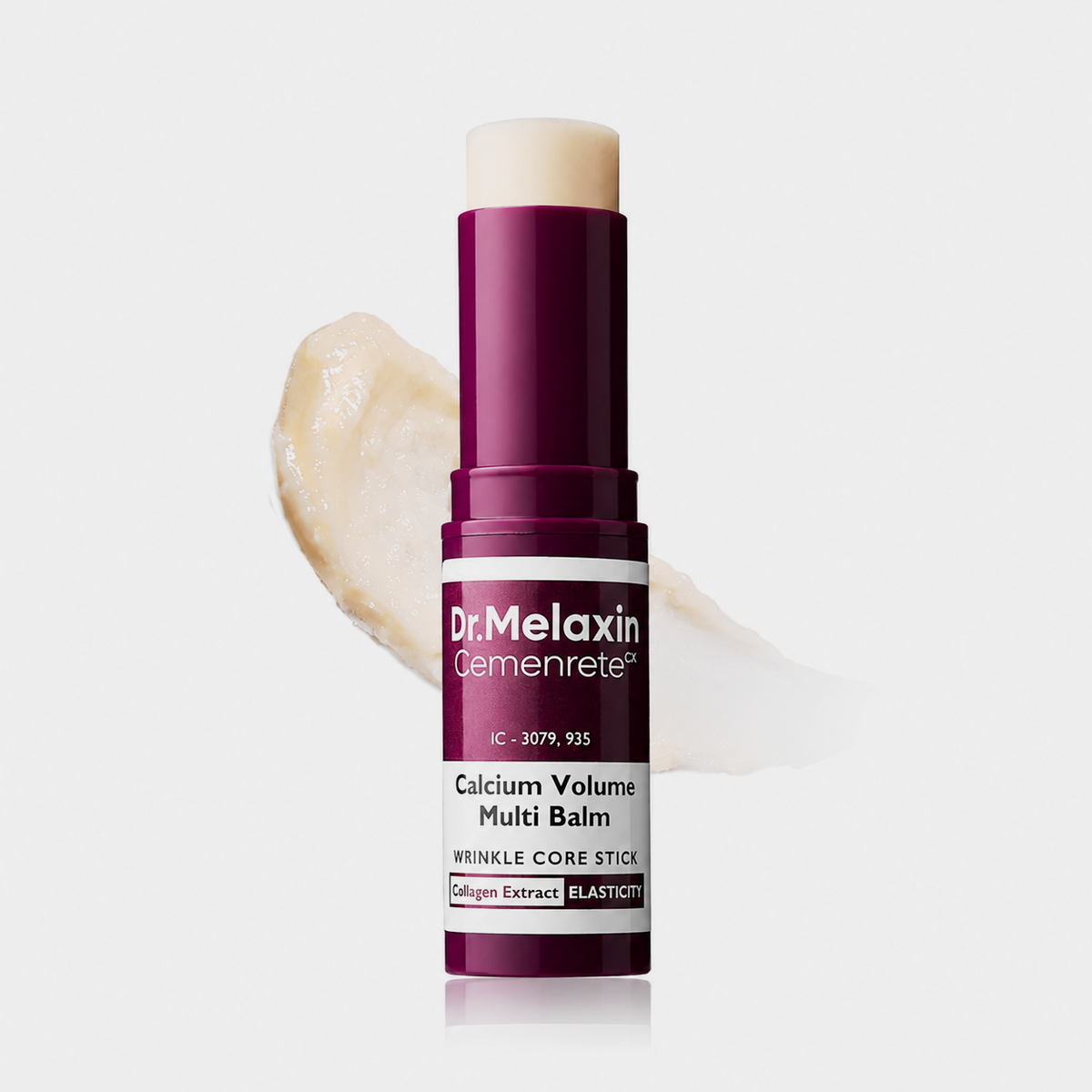Dr. Melaxin Multi-Balm stick on a grey background